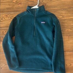 Patagonia Teal Pullover Fleece